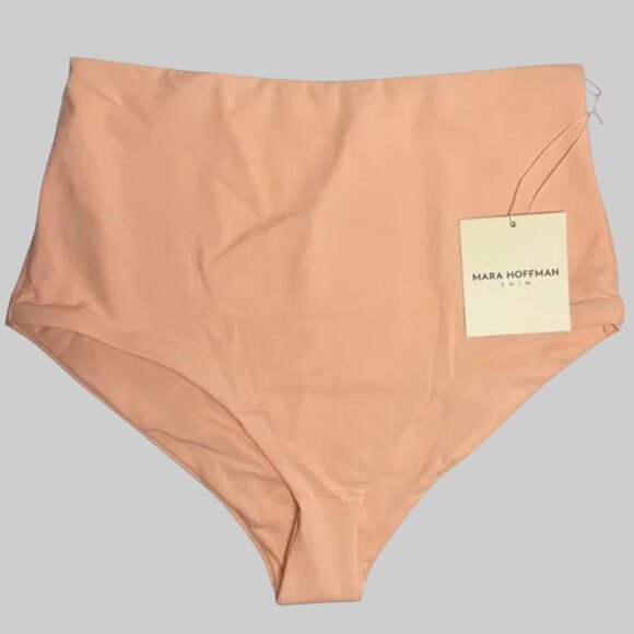 Mara Hoffman Orange Bikini Set with Wrap Style and High-Waisted Design - Picture 6 of 16